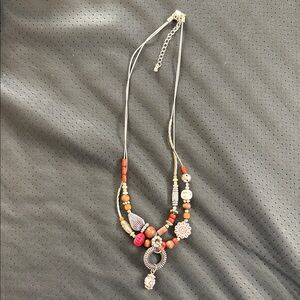 Bohemian Multicolor Beaded Necklace